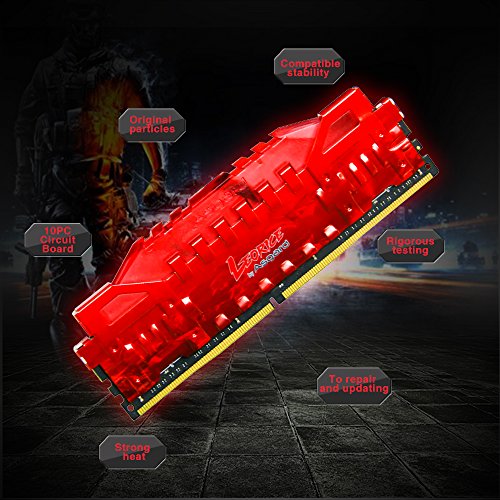 Asgard Memory DDR4,Leorice Memory Ram 16GB(8GX2) 2400MHZ PC4 19200